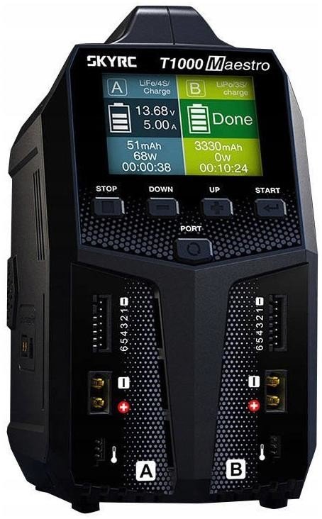 Nabíječka SkyRC T1000 Maestro 450W Ac 1000W DC