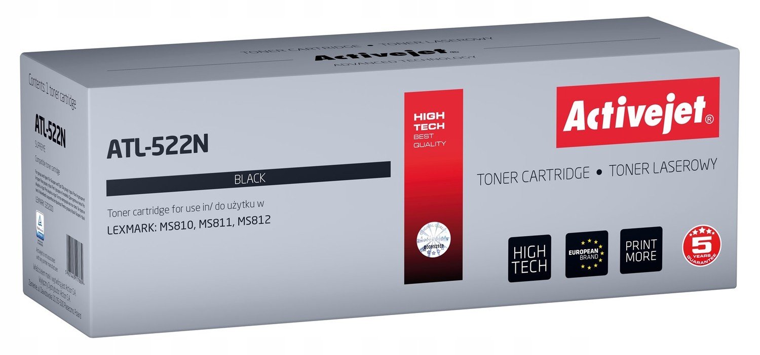 Toner Activejet ATL-522N (náhrada Lexmark 52D200