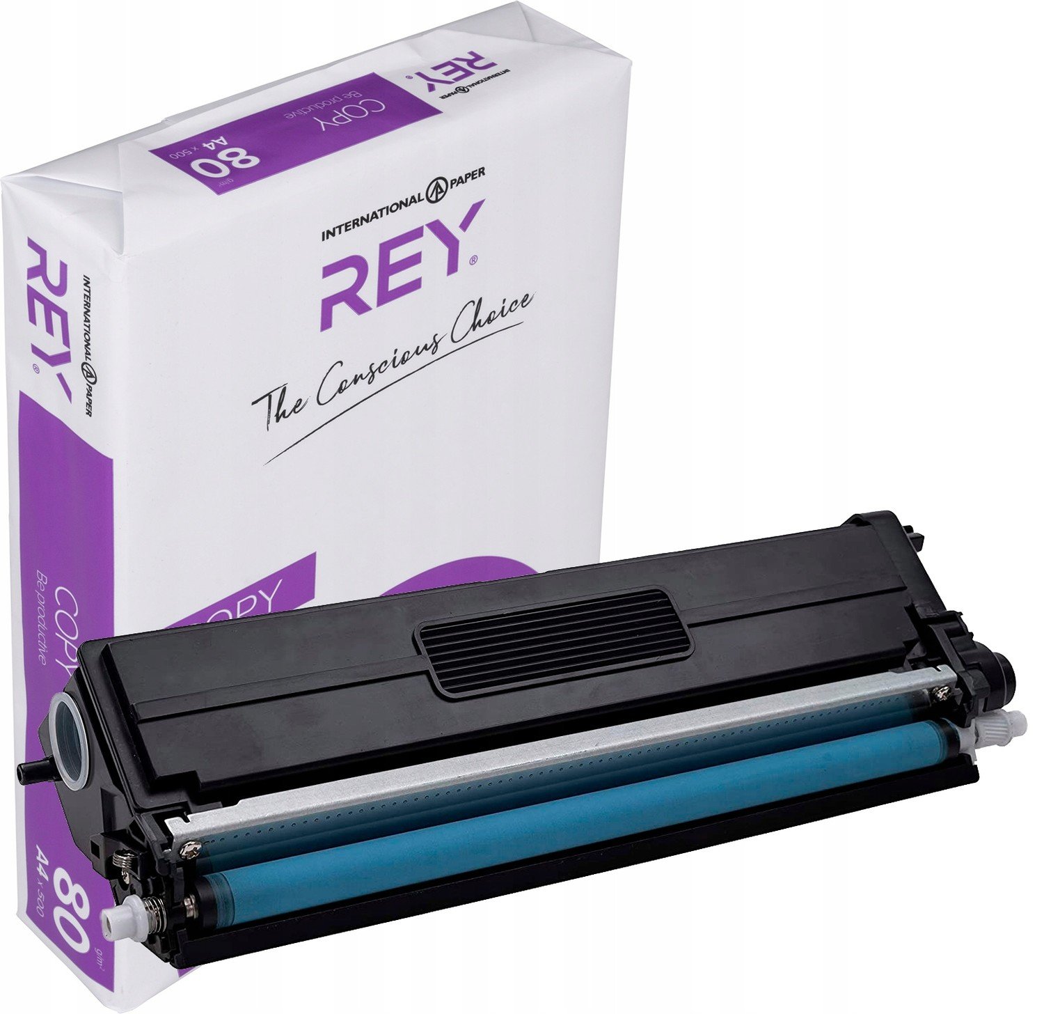 Toner Do Brother TN-910C Papír A4 Do Tiskárny