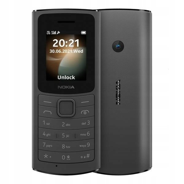 Nokia 110 4G Ds černá/černá TA-1386