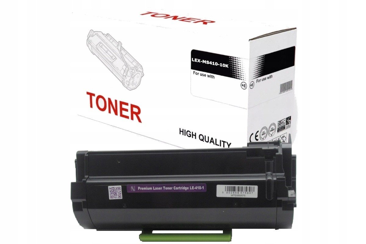 Toner pro Lexmark MS410d MS510dn MS610 MS610dn 10K