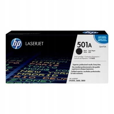 Toner HP-501A Q6470 Hp Color LaserJet 3600 3800 6K
