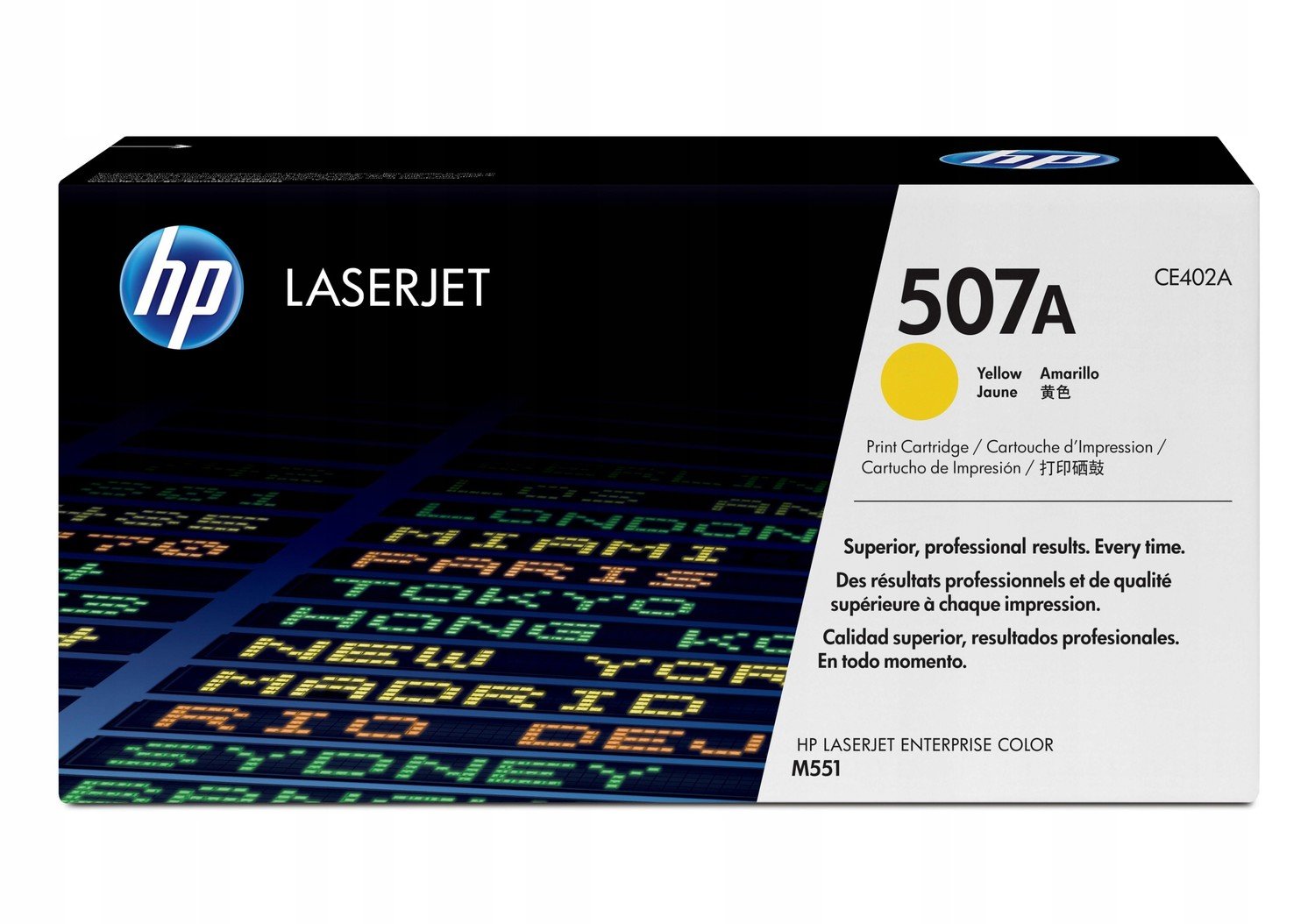Toner Hp CE402A žlutá