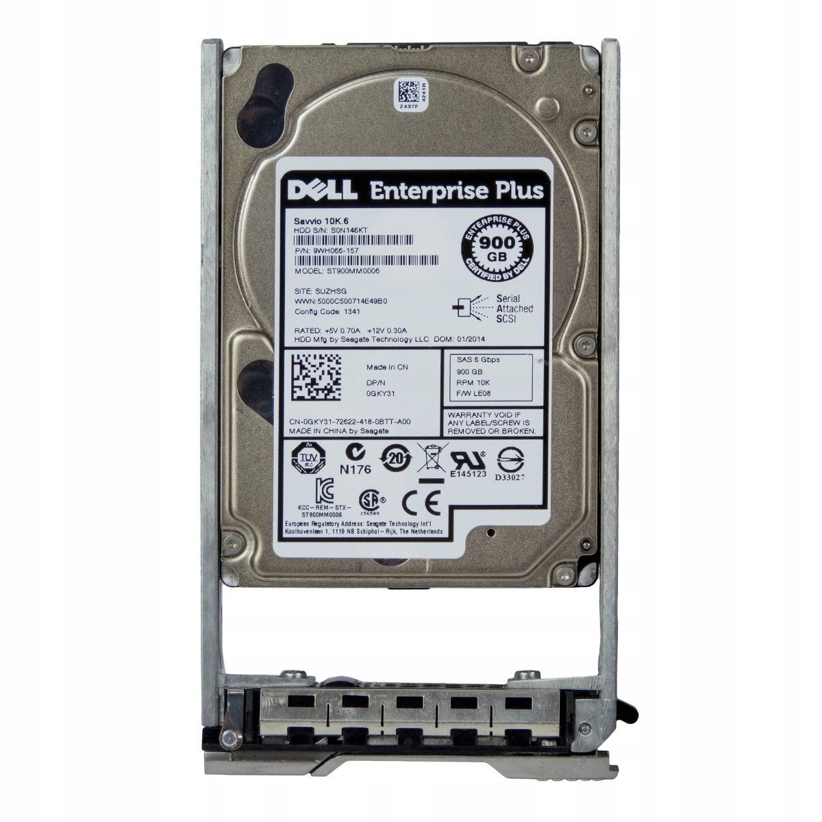 Dell 0GKY31 900GB 10K 64MB SAS-2 2,5'' ST900MM0006