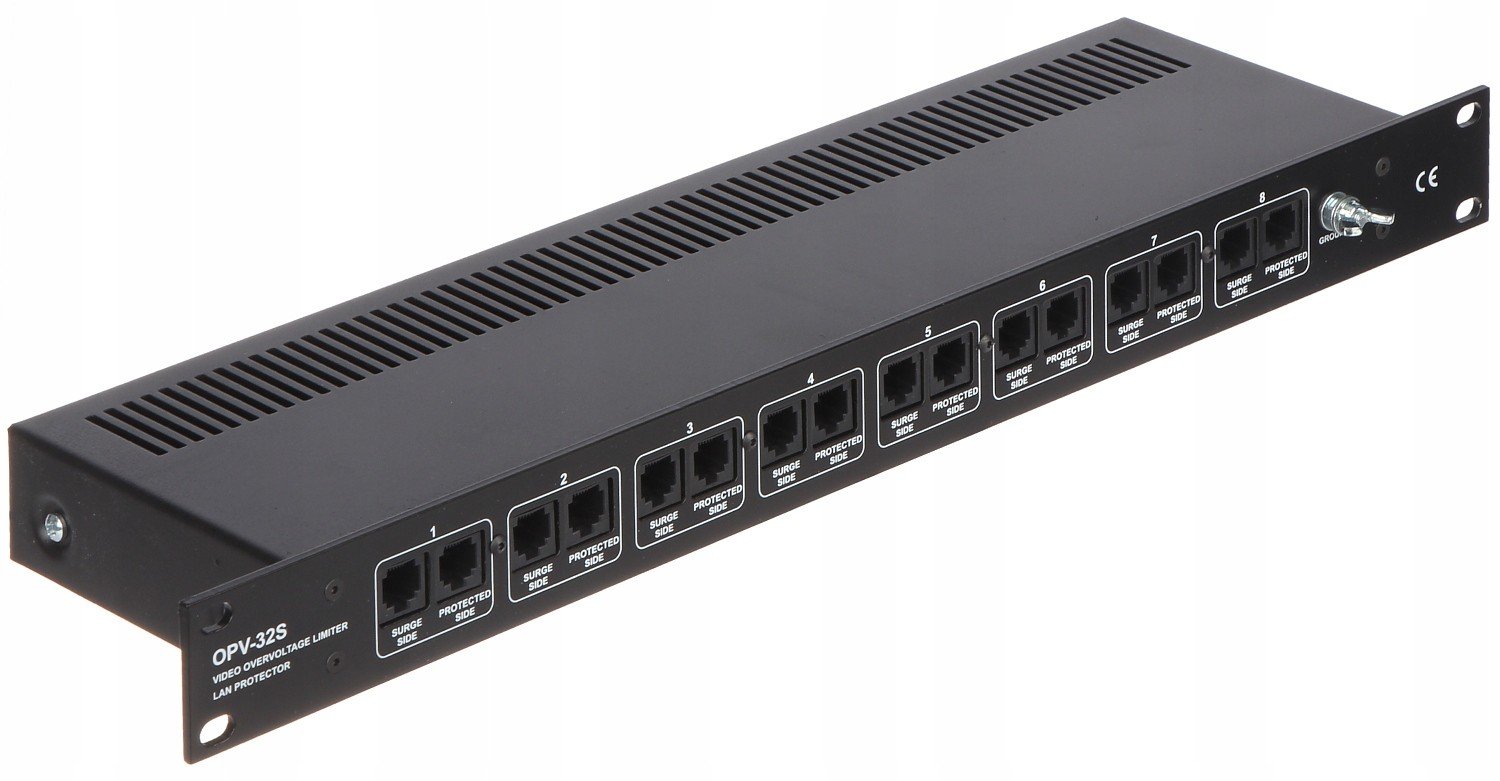 Svodič přepětí video Rack OPV-32S