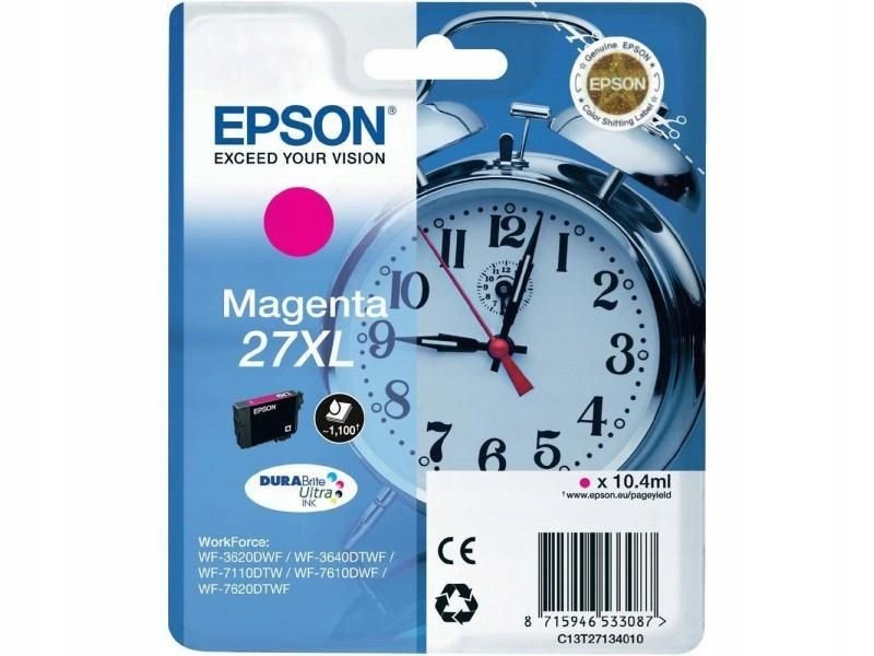 Tisk Epson C13T27134012 červená (purpurová)