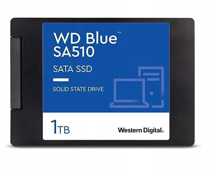 Ssd| Western Digital |Modrá SA510|1TB|SATA 3.0|Zápis