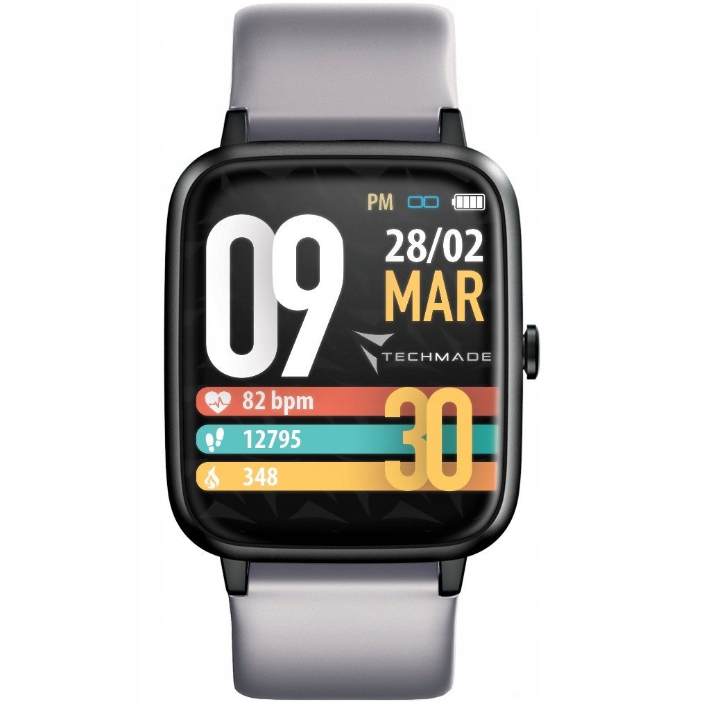 Smartwatch Techmade Tm-move-gy Puls Kalorie