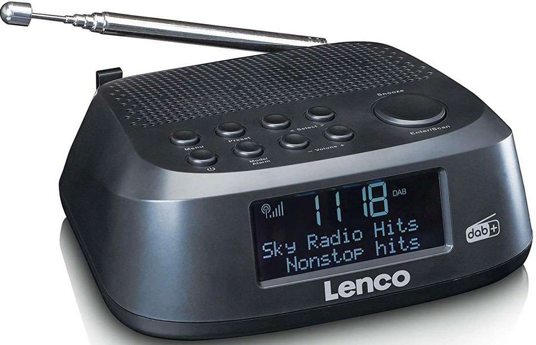 Radiobudík Lenco CR-605 Dab+ Fm Rds Alarm Sleep