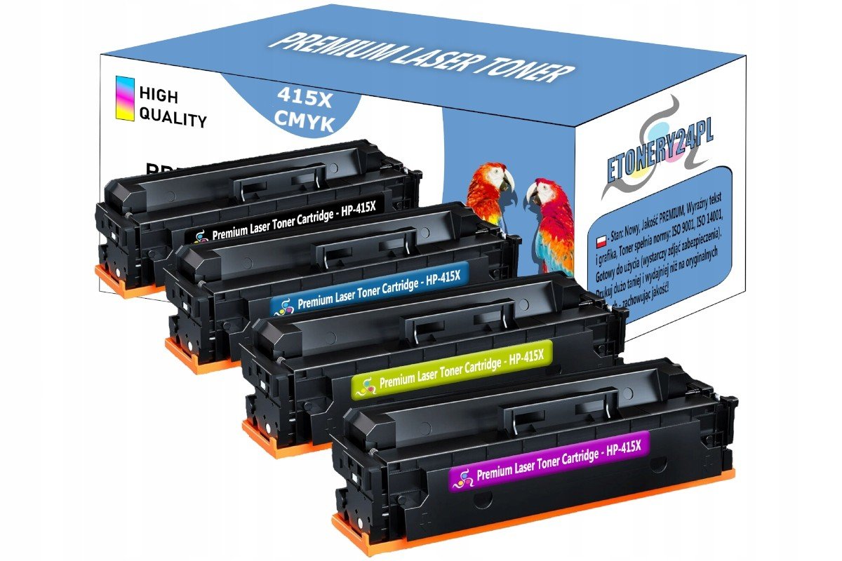 4X Toner Hp Laserjet M454dn M479fdw M479fnw 415X