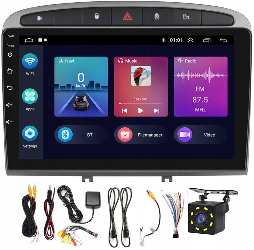 Radio Gps Android Peugeot 308 408 Usb Wifi Bt 32GB