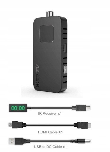 Dcolor Dekodér tuner mini DVB-T2 Hdmi Full Hd