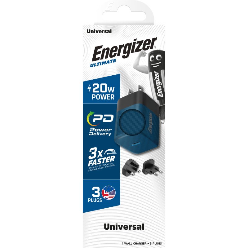 Energizer Nabíječka Eu Uk Us 20W