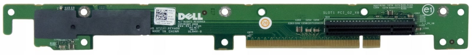 Dell 0C480N PCIe Riser Card R610
