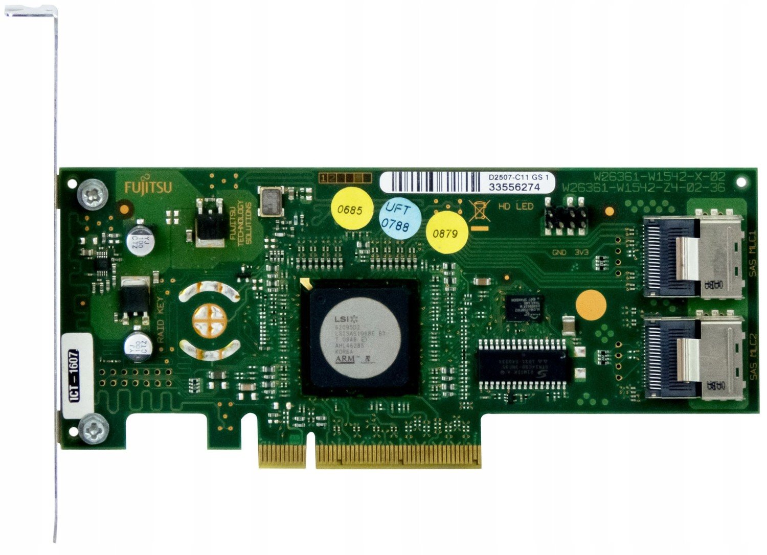 Fujitsu D2507-C11 GS1 Sas Sata Raid PCIe