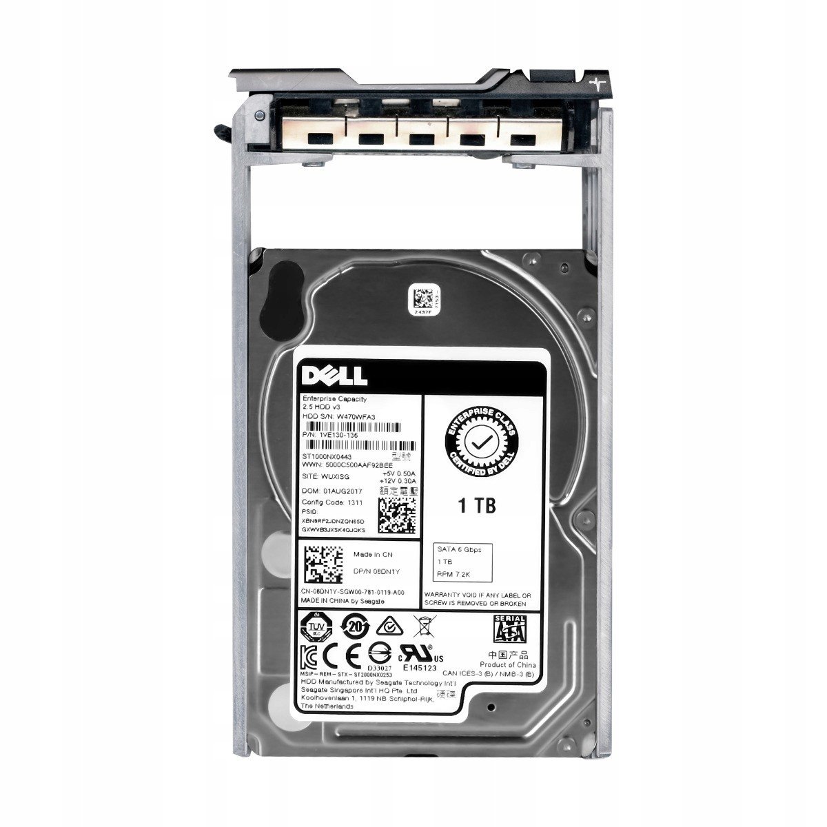 Dell 08DN1Y 1TB 7.2K Sata III 2.5'' ST1000NX0443