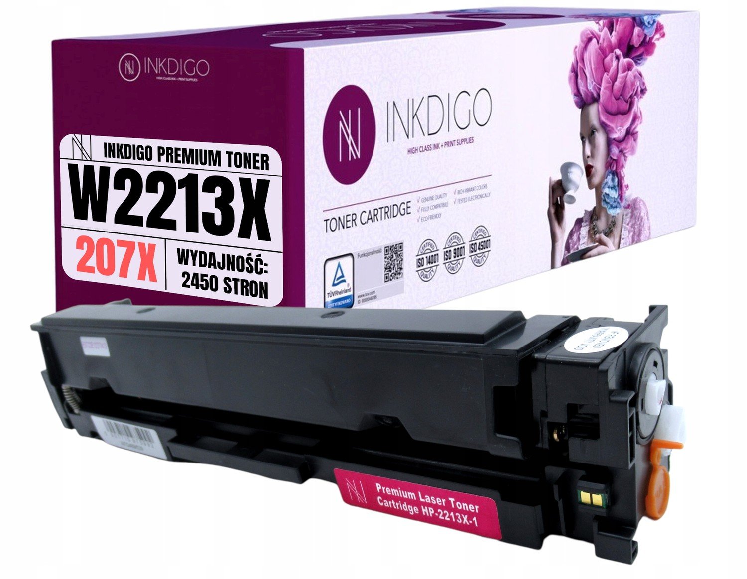 Náhrada W2213X s Chipem pro Hp LaserJet M282nw