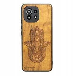 Dřevěné Pouzdro Xiaomi MI 11 Lite 4G 5G Hamsa