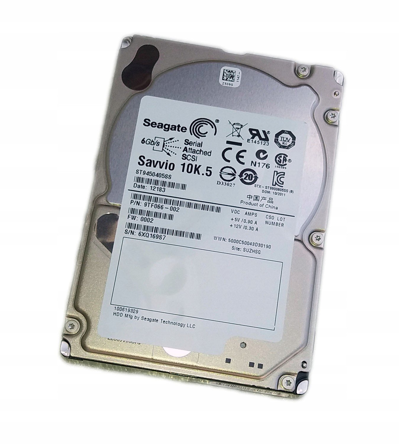 Nový Disk Seagate ST9450405SS 450GB Sas 10K 2,5