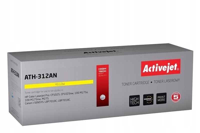 Toner ActiveJet až Hp žlutá