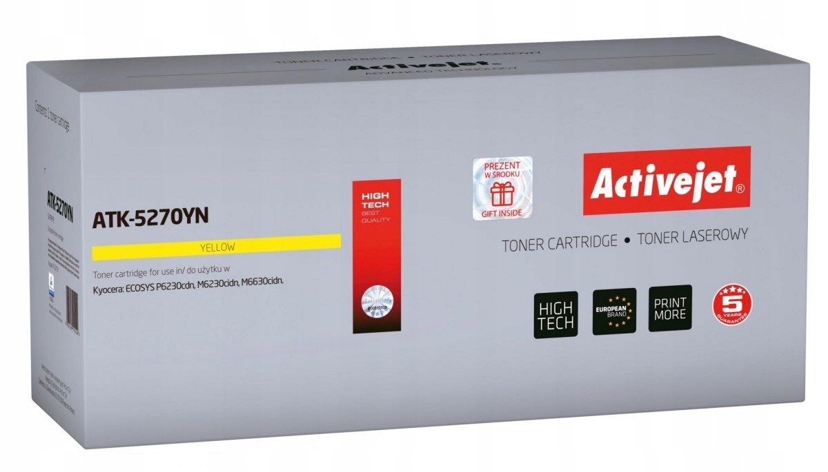 Toner ActiveJet až Kyocera žlutá