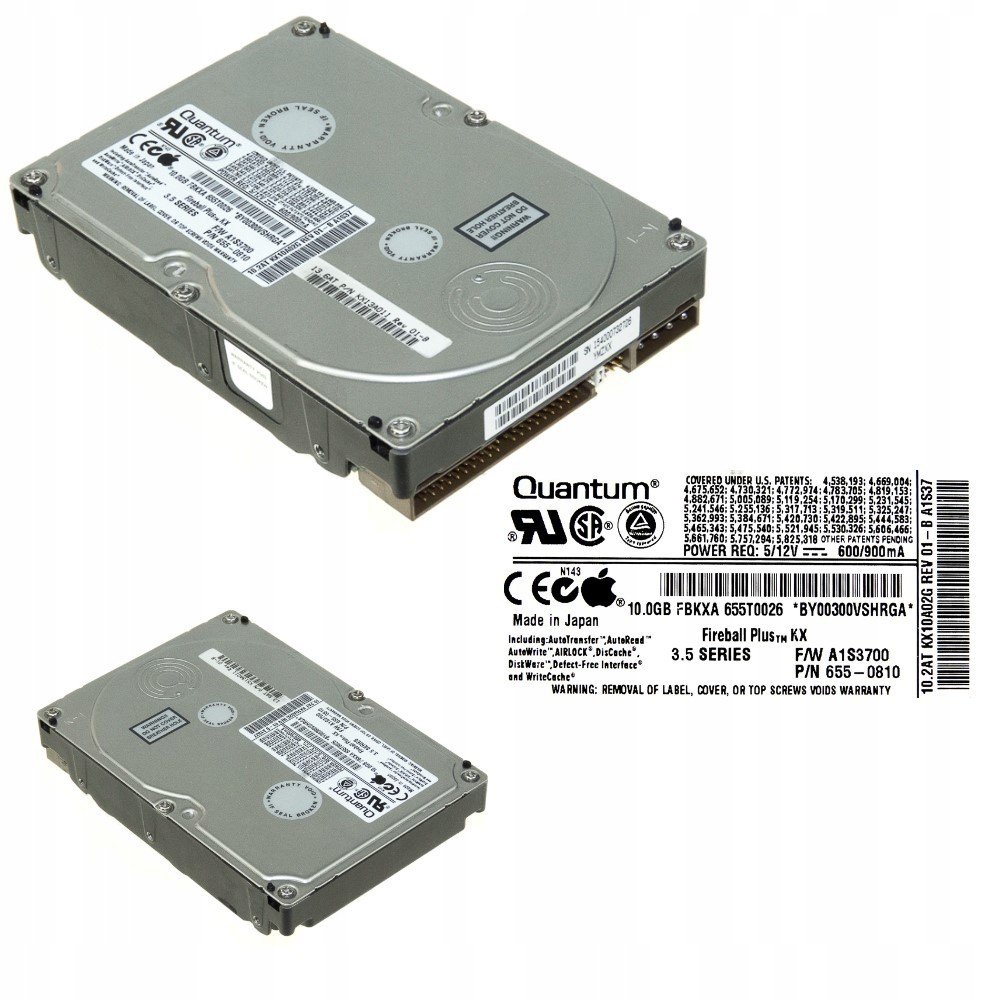 Quantum Fireball Plus Kx KX13A011 13,6GB 7200RPM