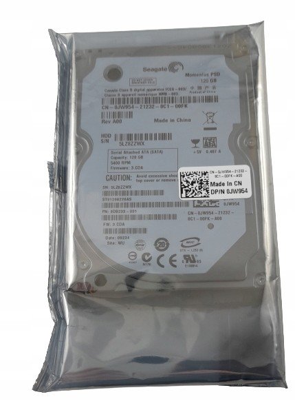 Disk Seagate Momentus Psd 120GB ST91208220AS JW954