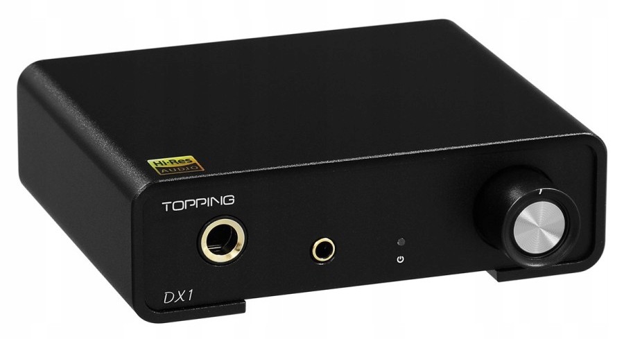 Topping DX1 (Černá) Dac/amp, DSD256, 2022