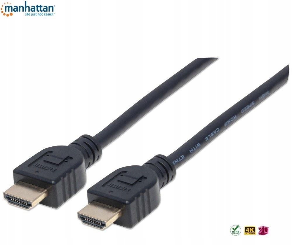 Kabel Hdmi/hdmi V2.0 M/M Ethernet 3D4K černý CL3