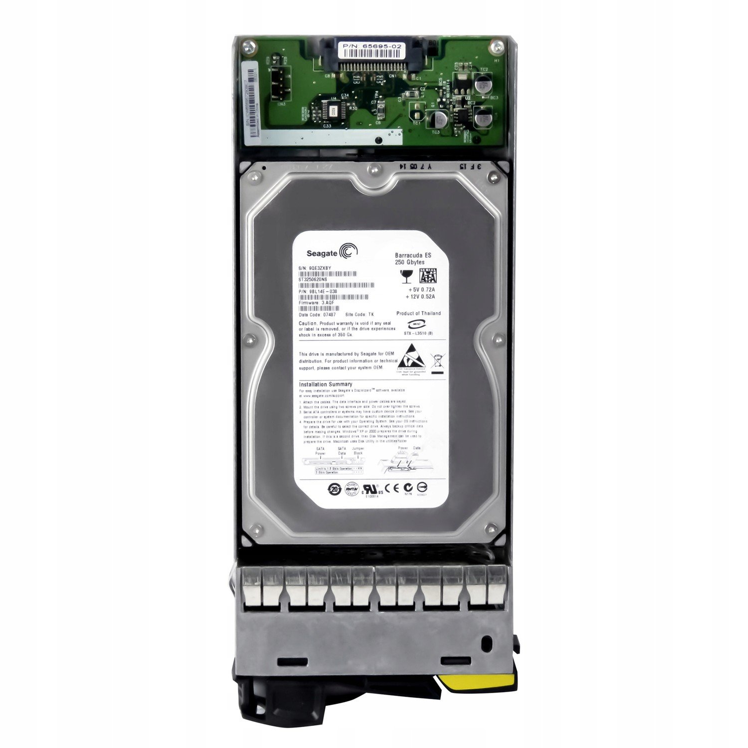 Netapp X262B-R5 250GB 7,2K Fc 3,5'' 108-00086 A1