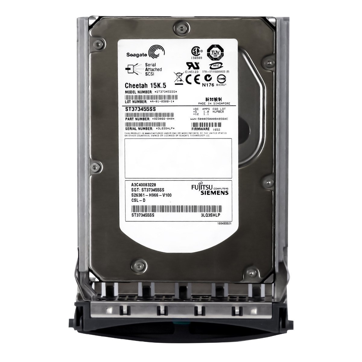 Fujitsu A3C40083228 73GB 15K Sas 3.5'' ST373455SS