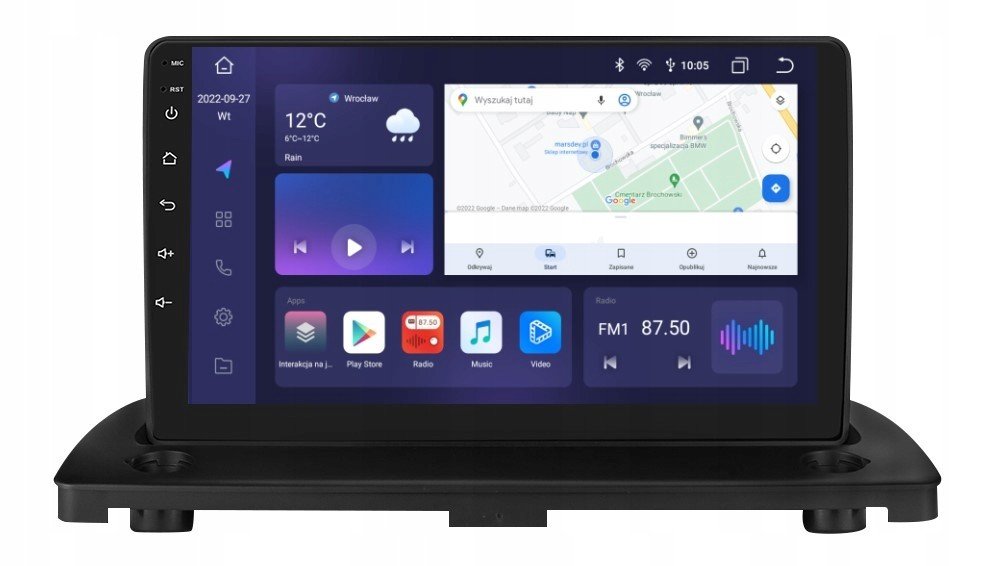 Rádio 2DIN Android Volvo XC90 Dsp Carplay 6 Gb Lte