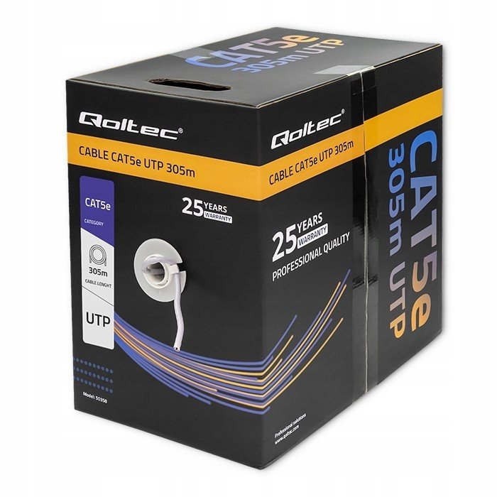 Síťový kabel Utp kabel CAT5E 305m