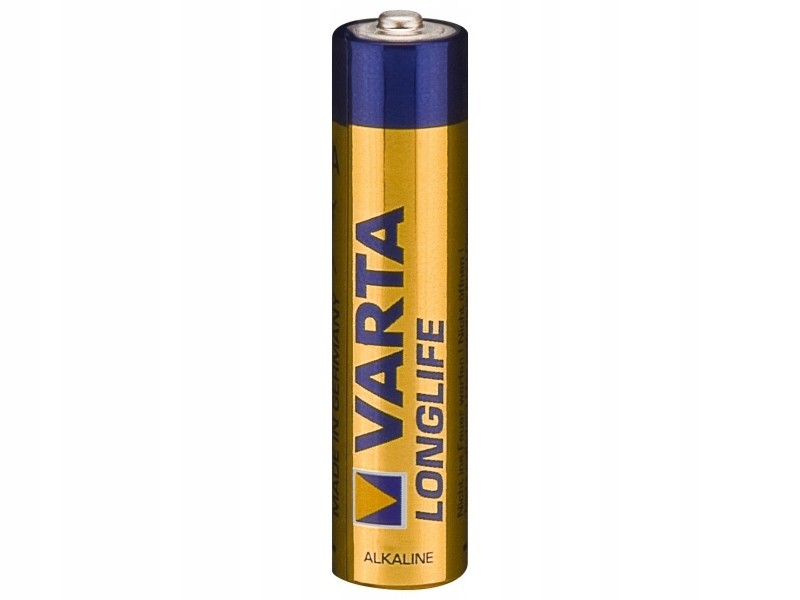Baterie Varta Longlife LR03 LR3 R3 Aaa 4x 4 kusy