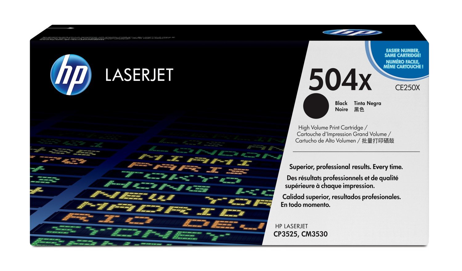 Toner Hp CE250X černá