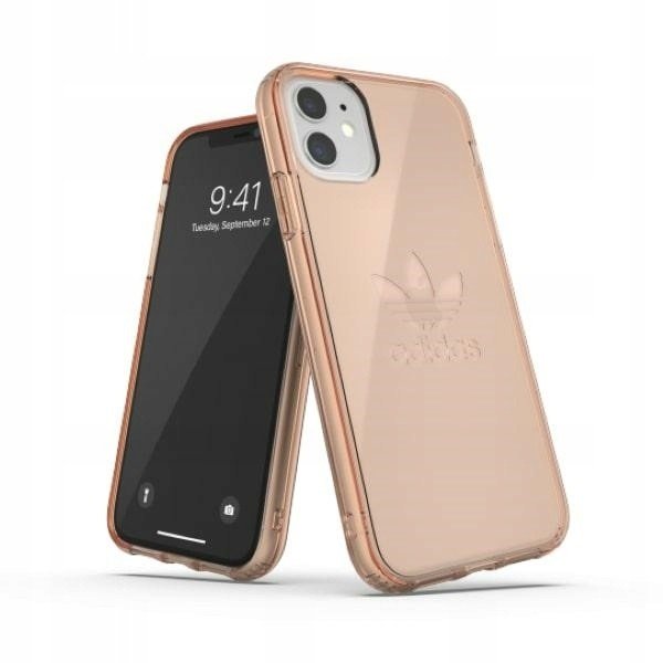 Adidas Or Pc Case Big Logo iPhone 11 růžově zlatý/