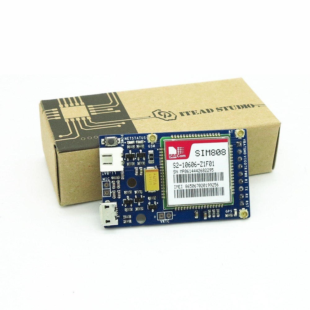 Modul SIM808 Gsm/gprs/gps pracuje s Arduino