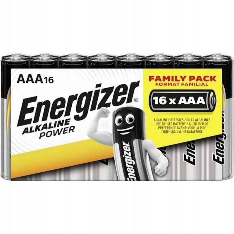 Energizer Baterie Aaa alkalické 16ks Family Pack
