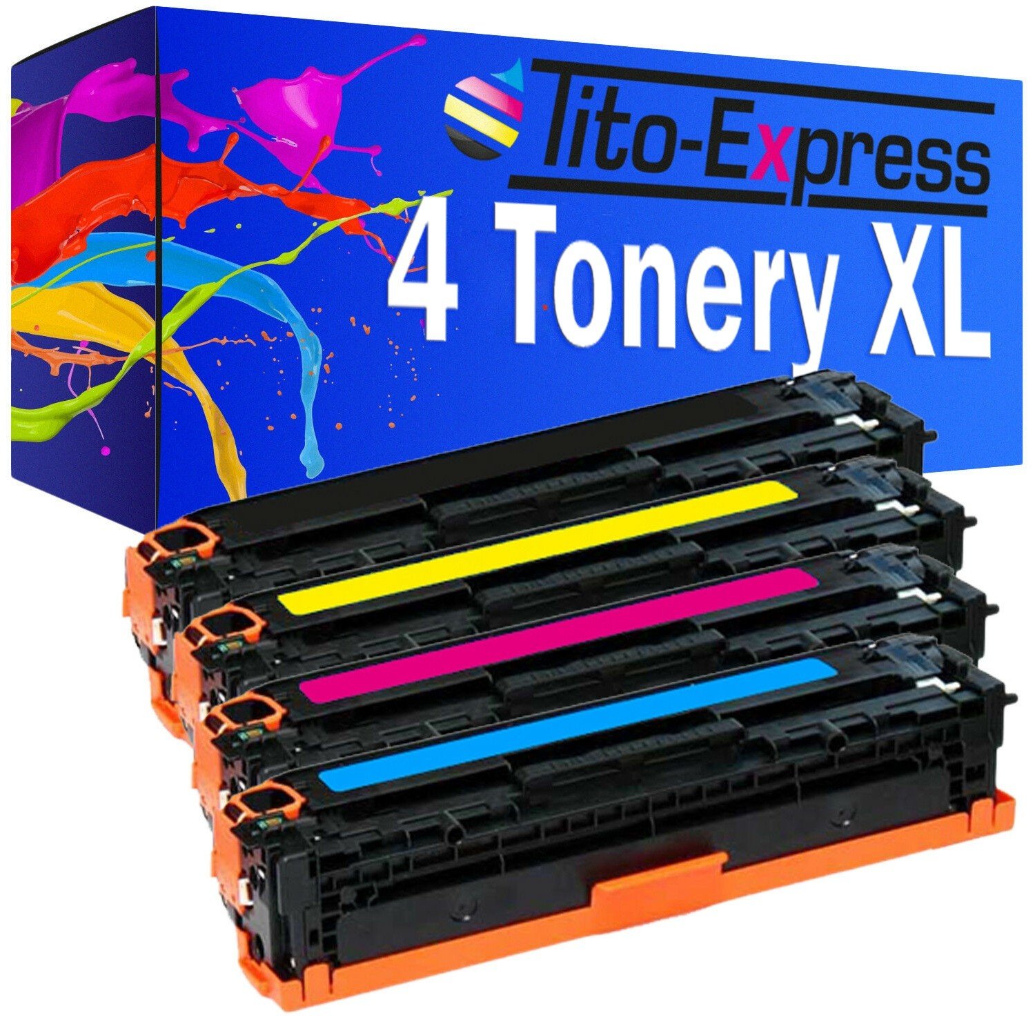 4x Toner pro Hp CF210X 131X LaserJet Pro Mfp M276n