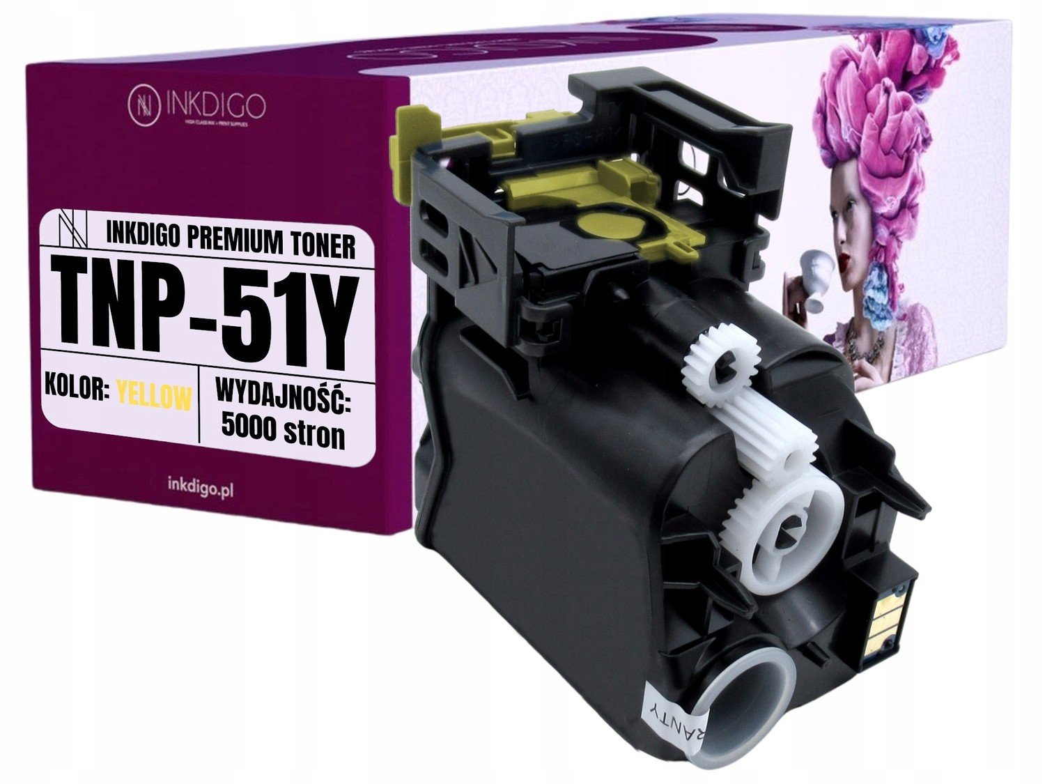 Náhradní TNP51Y pro Konica Minolta Bizhub C3110