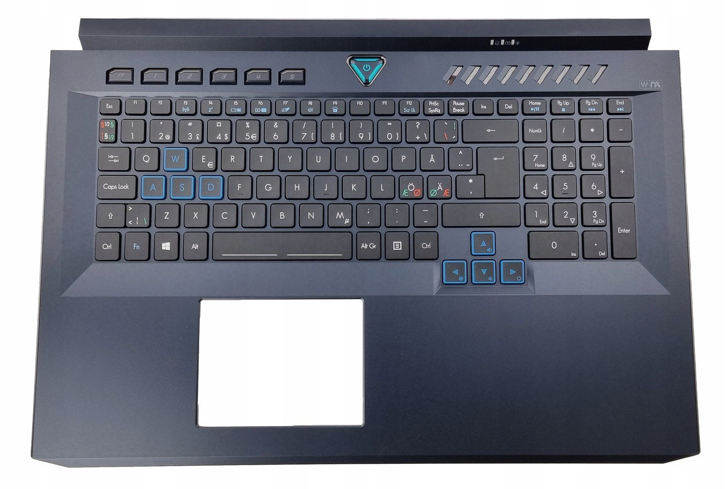 Klávesnice Acer Predator PH517-61 PH517-51 Norská