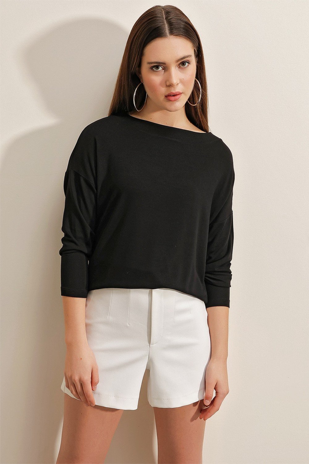 Bigdart Blouse - Black - Regular fit