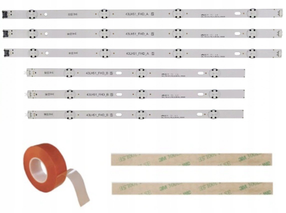 Led Lišty Matrice HC430DUN 43LH51_FHD_A Type