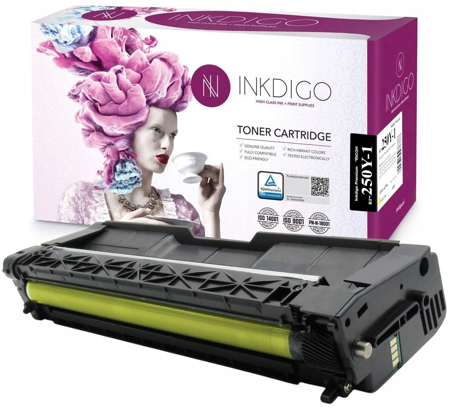 Náhrada 407546 za Ricoh Aficio Sp C250 C260 C261