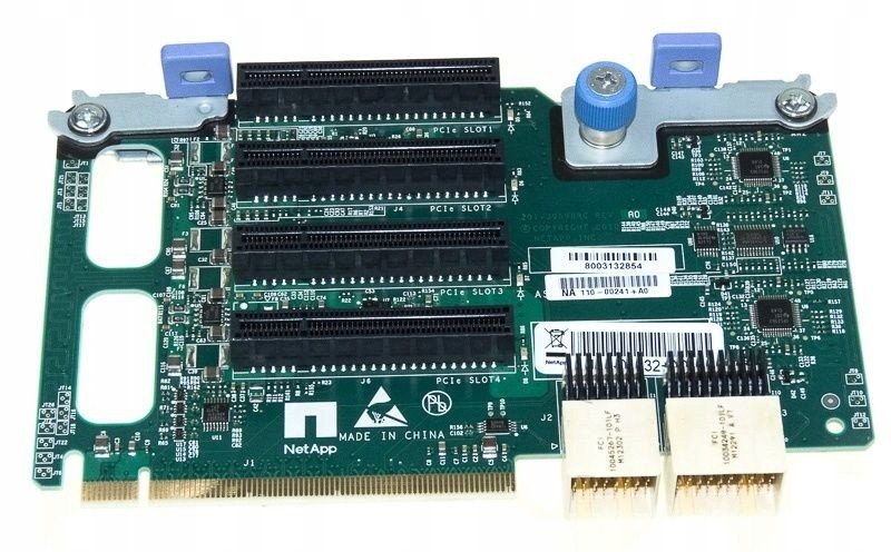 NetApp 110-00241+A0 Riser 4x PCIe x8 111-01032+A0