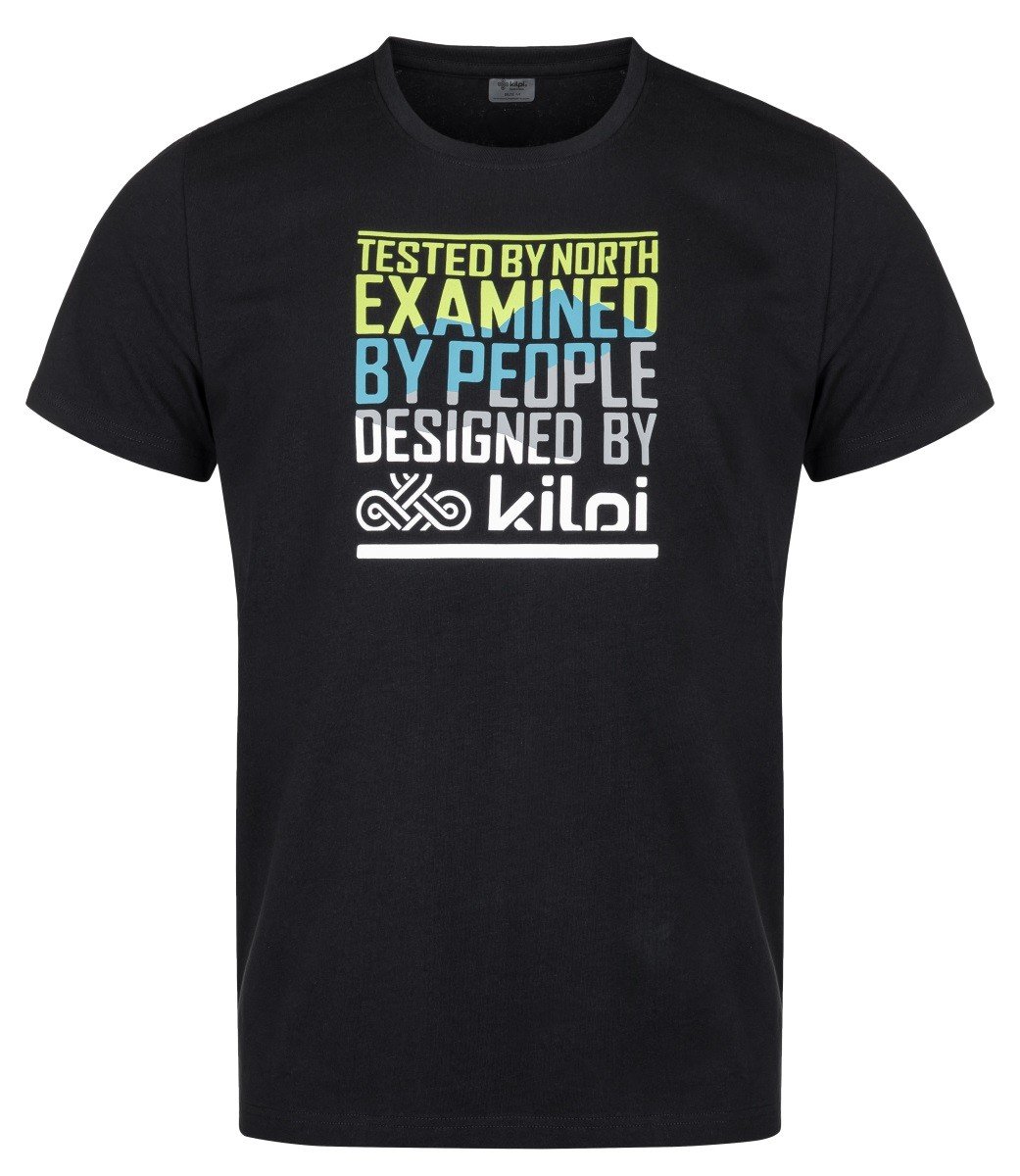 Pánské bavlněné tričko kilpi typon-m černá 3xl