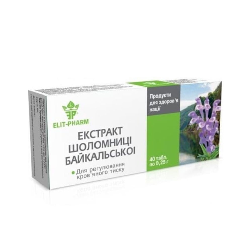 HealthNA Šišák bajkalský extrakt - 80 tablet - Elit Pharm