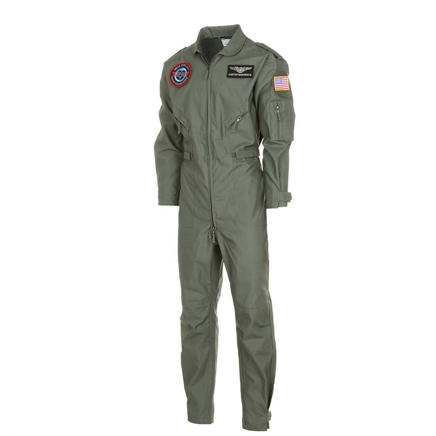 Kombinéza letecká Fostex Flight Suit bez vložky - olivová, 34-36