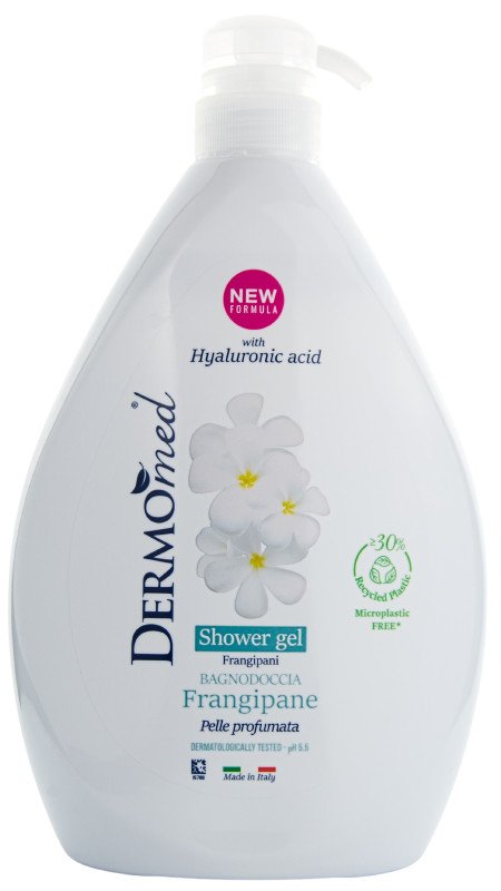 DERMOMED BAGNODOCCIA  FRANGIPANE sprchový gel s vůní květů plumérie 1000 ml - DERMOMED