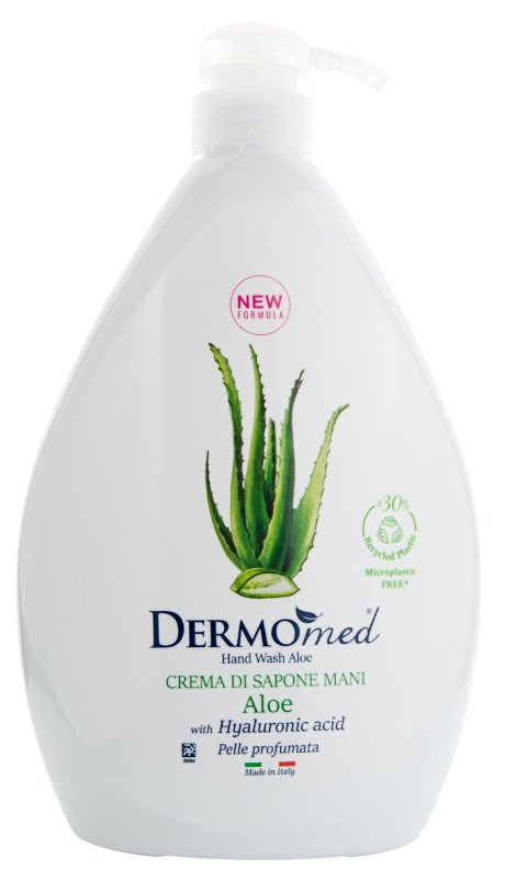 DERMOMED SAPONE ALOE Tekuté mýdlo na ruce s Aloe Vera 1000 ml - DERMOMED